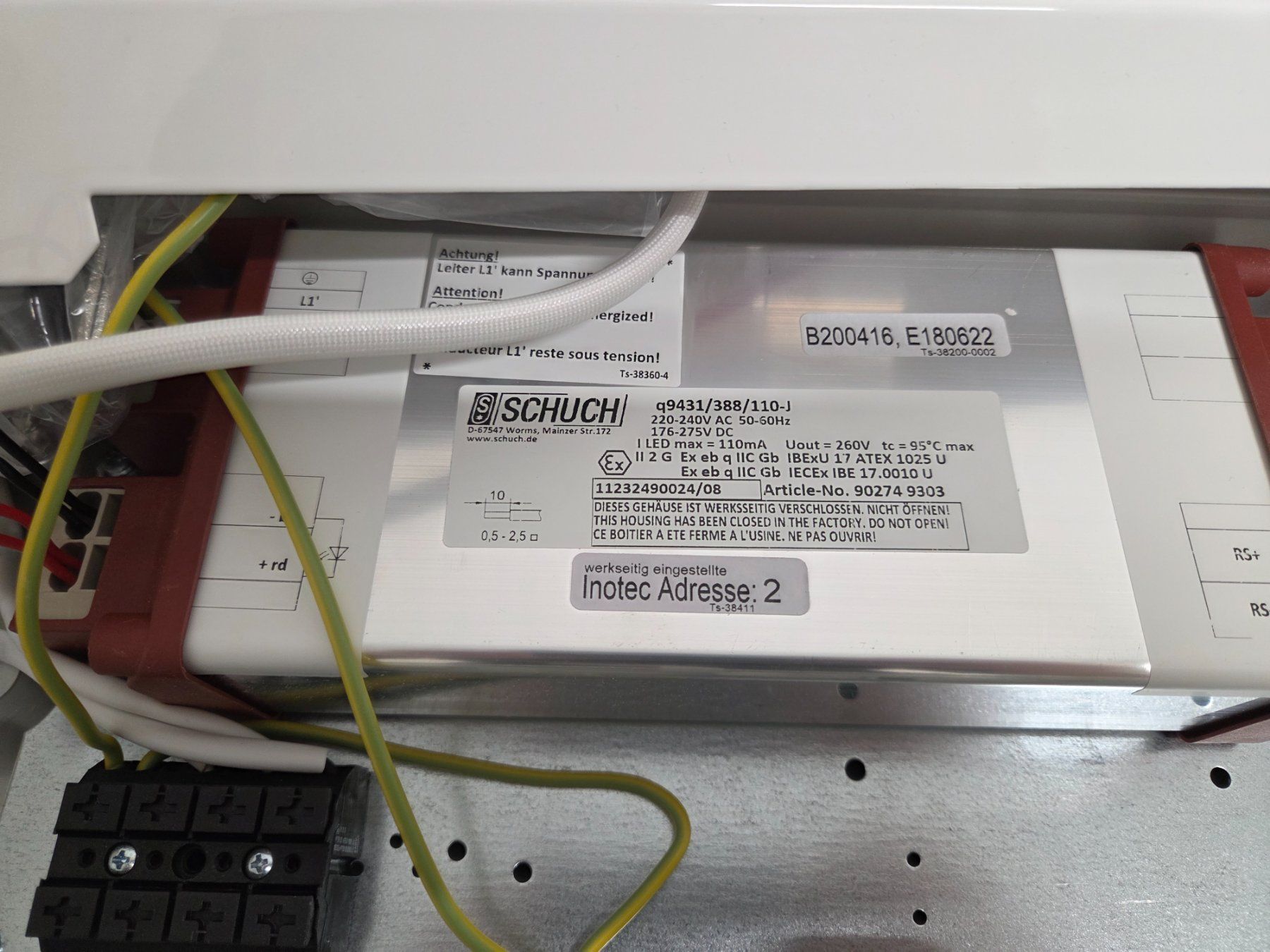 Lampade: Schuch e855 Explosionsgeschützte Lampe – Nuovo (secondo la descrizione) da Gränichen venduto da Orliboy 4