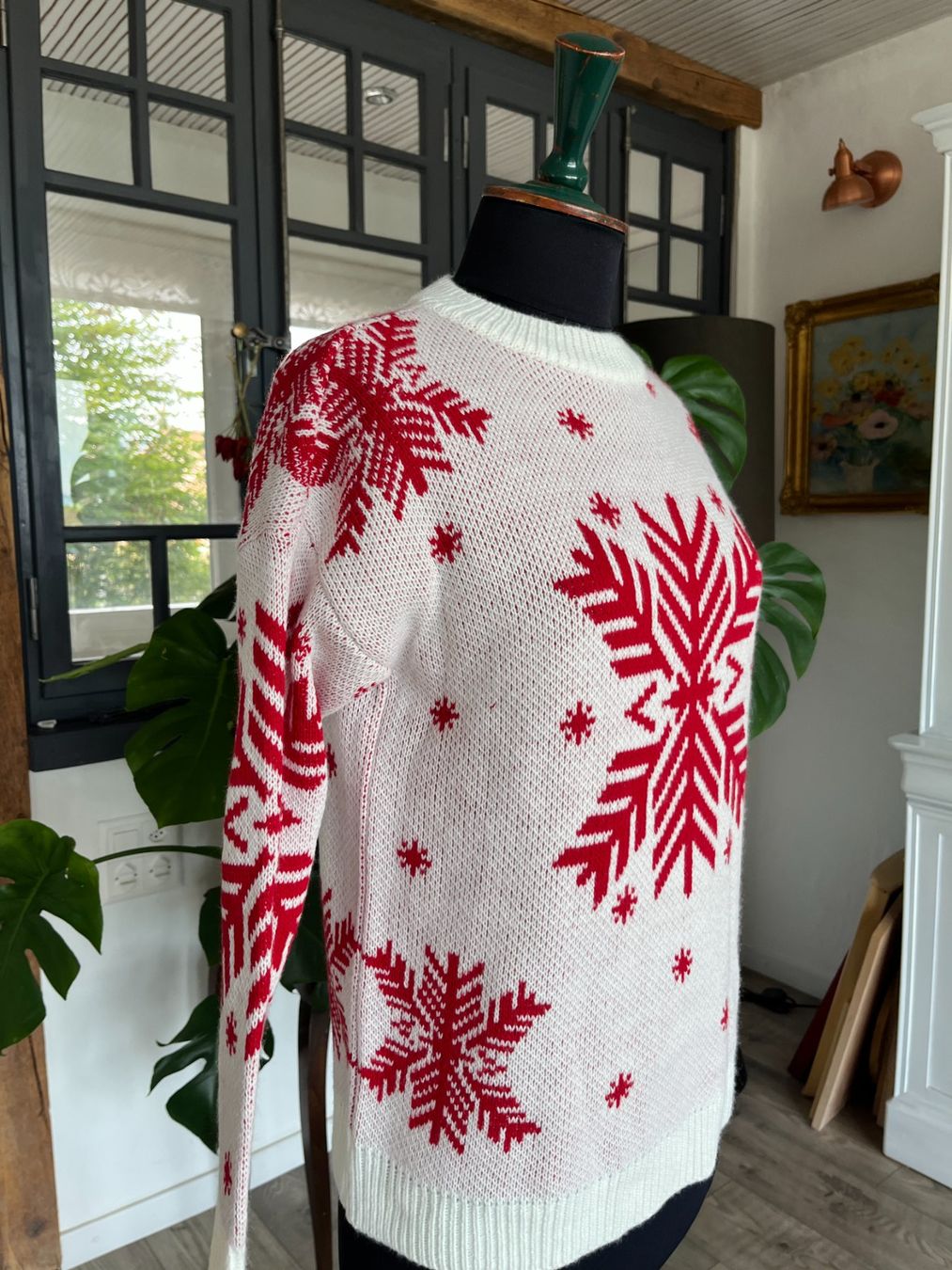 Pullover & Sweatshirts: Pull Flocon M neuf – Neu (gemäss Beschreibung) aus Seiry von van_n79x 5