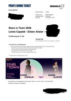 Ticket Stars in Town - Lewis Capaldi