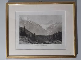 Litho Schreck- und Wetterhorn