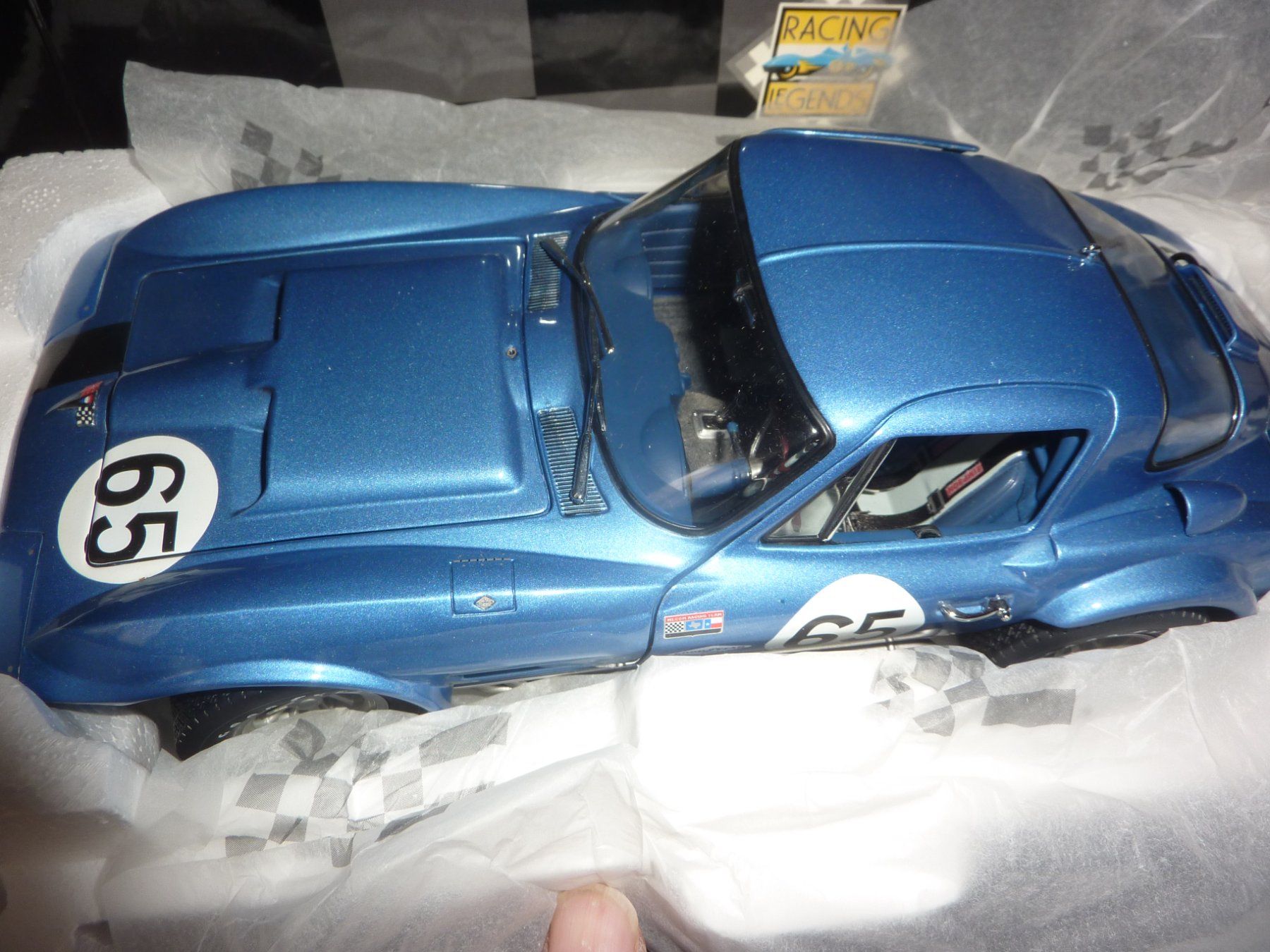 Chevrolet Modellini d'auto: (KOPIE) CORVETTE – Nuovo e nell'imballaggio originale da Balsthal venduto da bouteliee 1