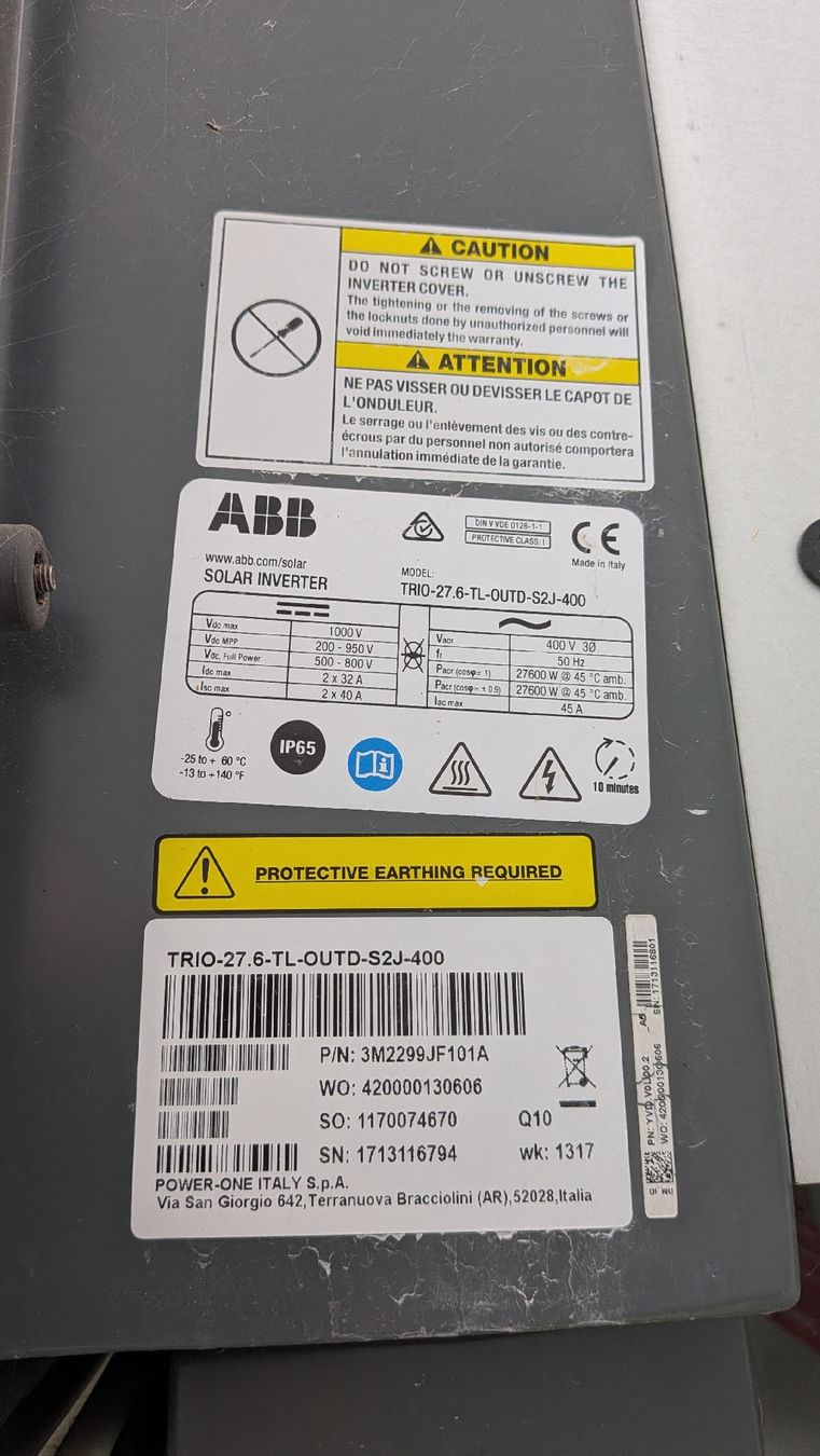 ABB Inverter: 2 Wechselrichter – Usato da Bözen venduto da R1200R 3