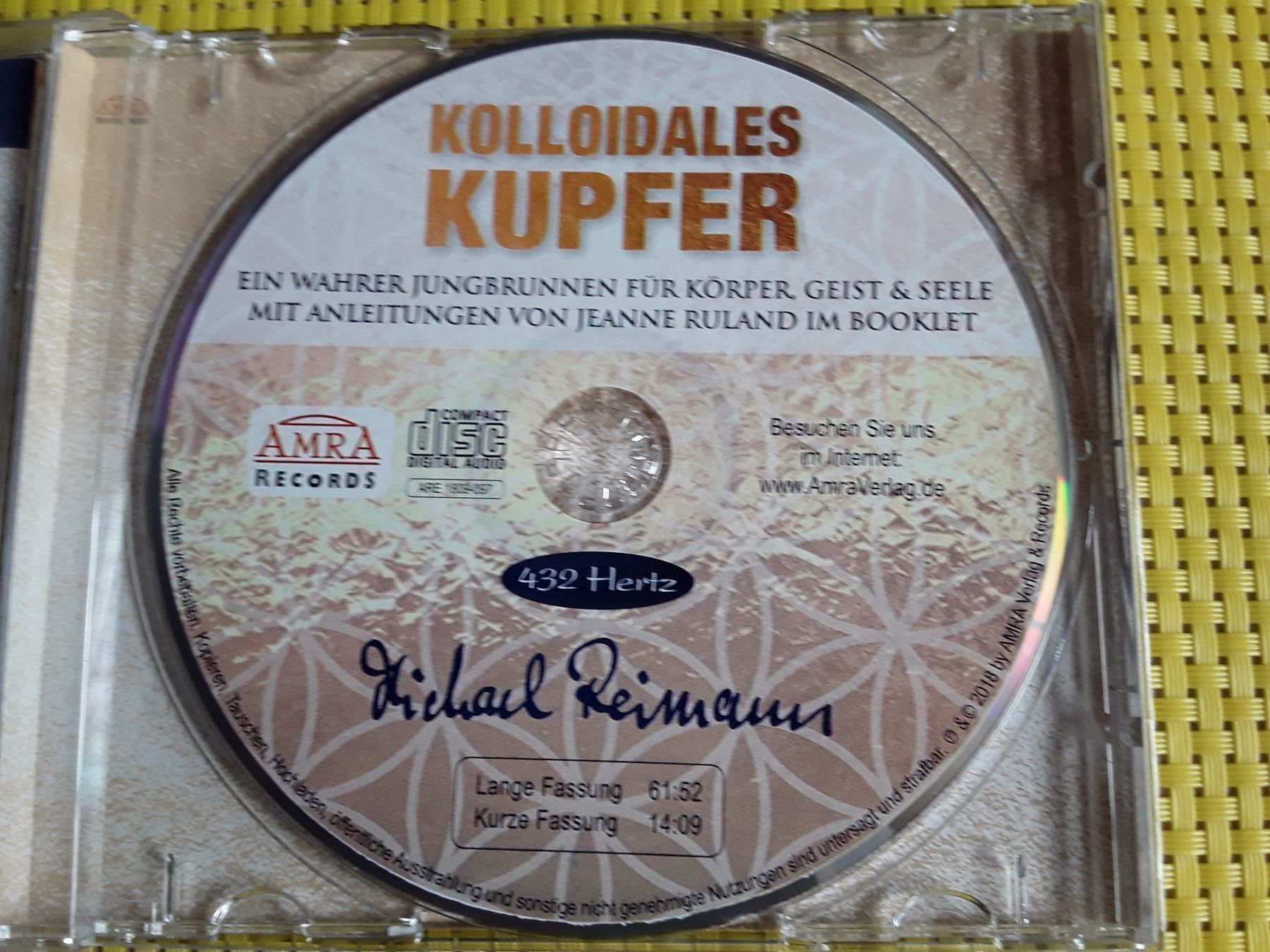 CDs: CD - Kolloidales Kupfer – Neu und originalverpackt aus Rebstein von Buchsi03 2
