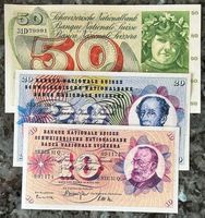 Schweizer Banknoten Sammlung, die 5. Serie, Reproduktion