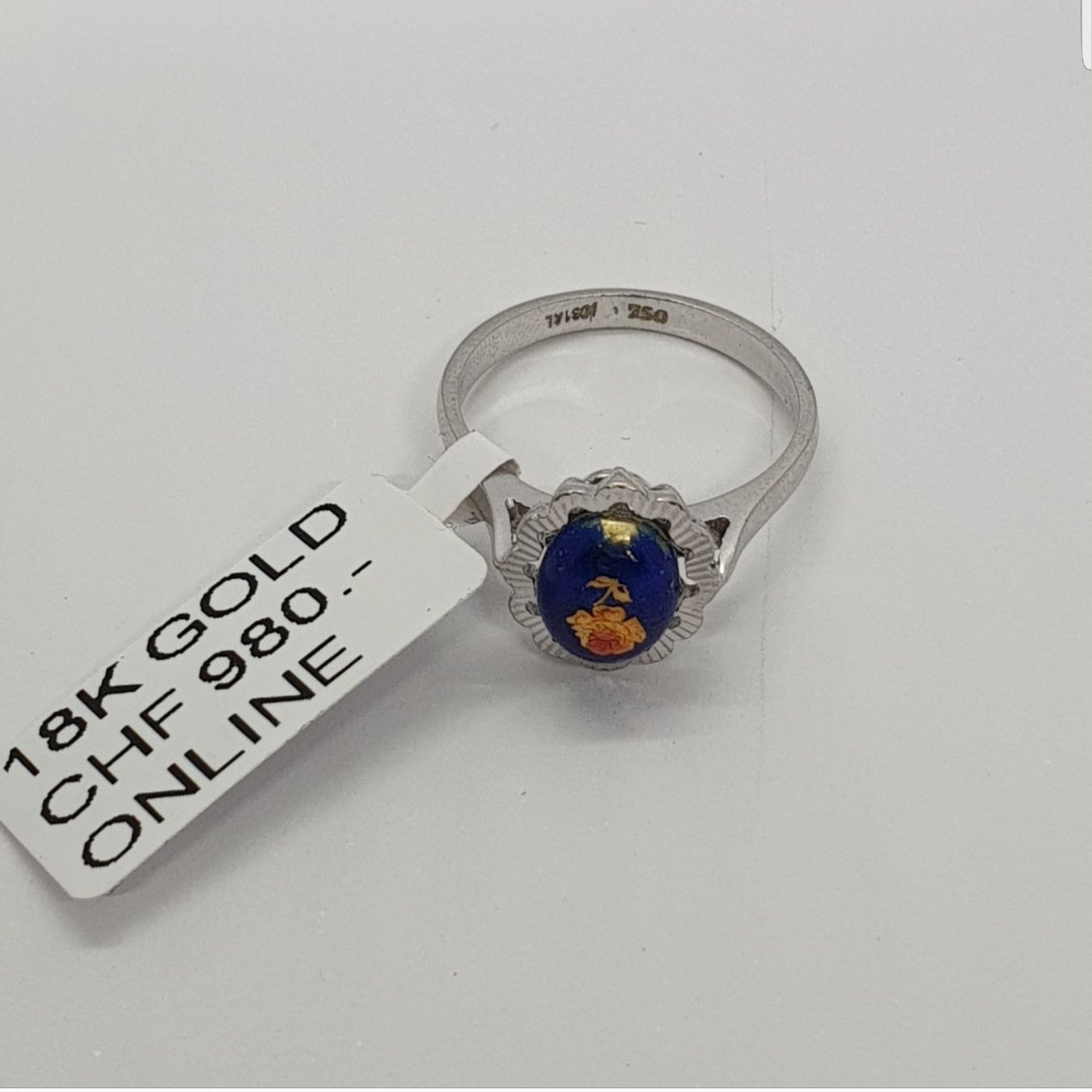 Anelli: Echt 18K Gold Ring – Usato da Luzern venduto da Luzern-Goldhaus 1