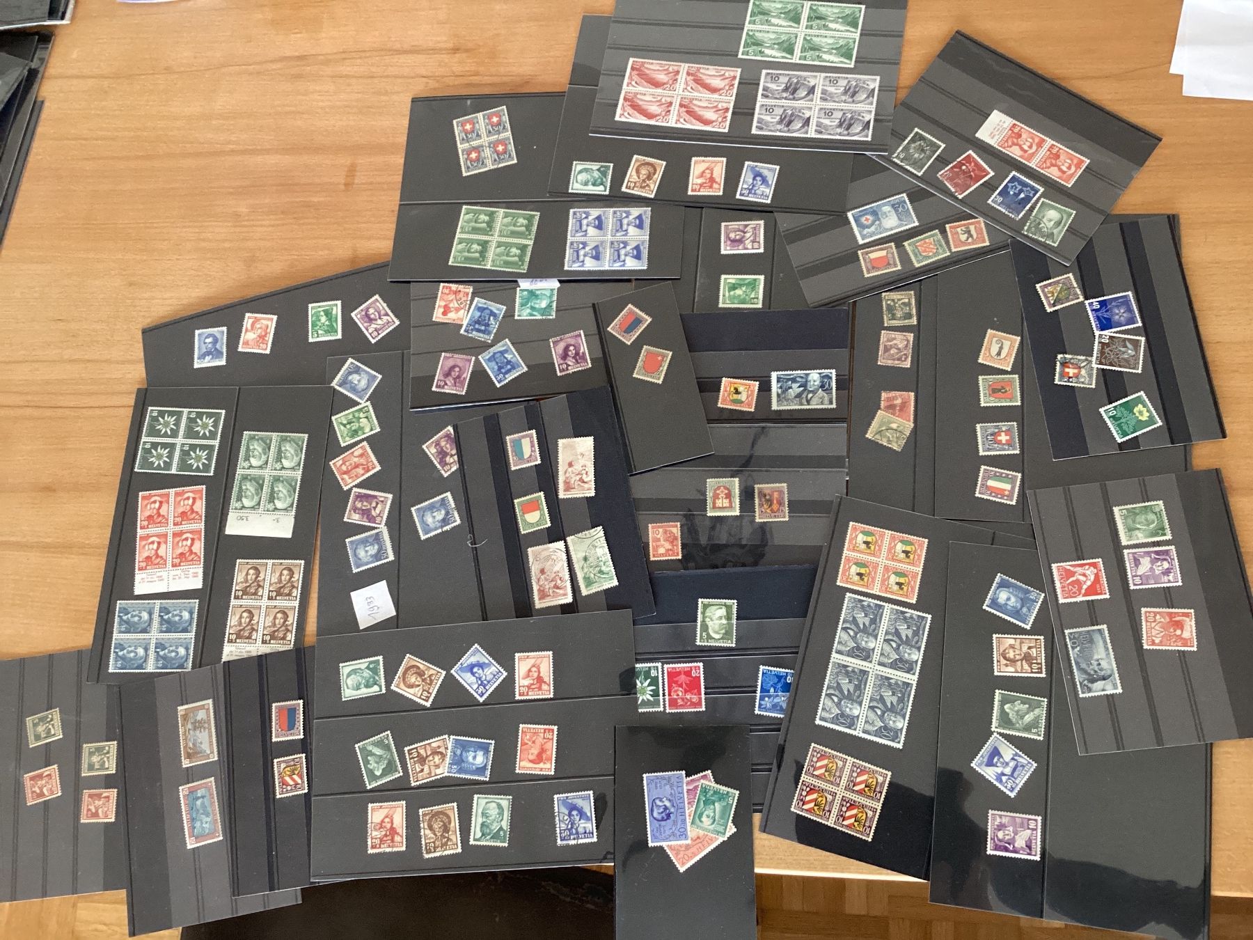 Tutti i francobolli: Alte Briefmarken-Sammlung Schweiz, pro juventute – Usato da Reinach BL venduto da andreas_mueller