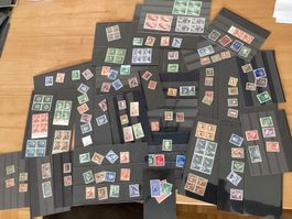 Alte Briefmarken-Sammlung Schweiz, pro juventute