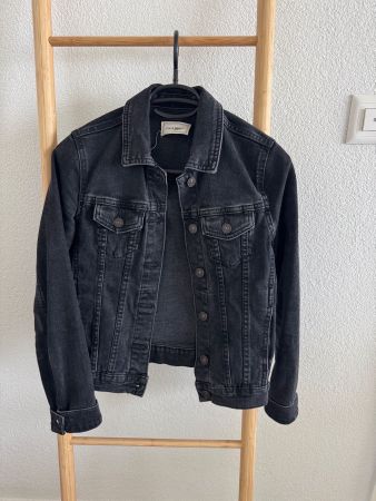 Veste en jeans noire PIMKIE XS