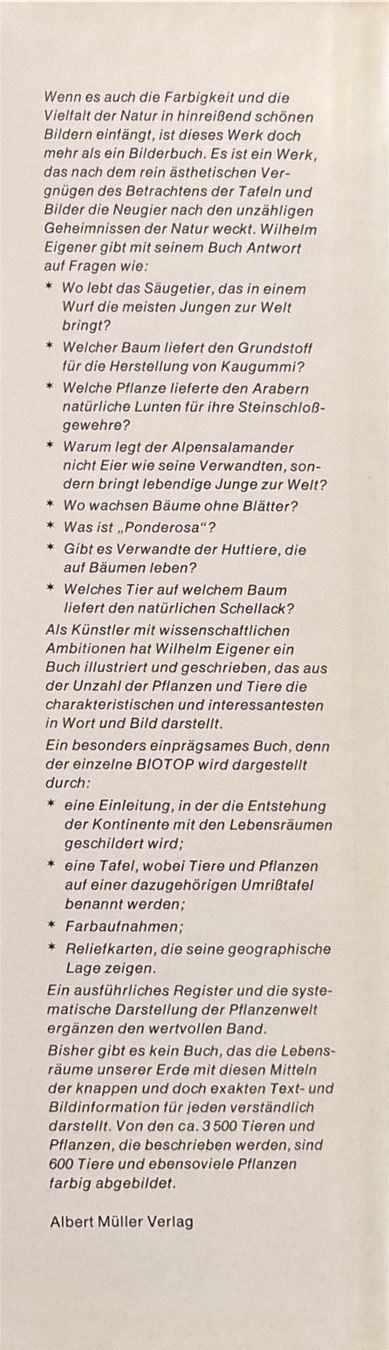 Libri: Was lebt wo auf dieser Erde – Nuovo (secondo la descrizione) da Sarnen venduto da Livres 3
