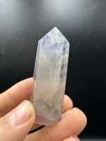 Lavender Fluorit Obelisk, Spitze