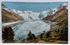 Morteratschgletscher, Berninagruppe v. d. Chünetta, 1907