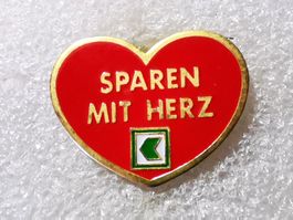 Ansteckpin 47: Kantonalbank Sparen mit Herz