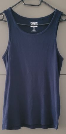 Débardeur bleu marine Smog S