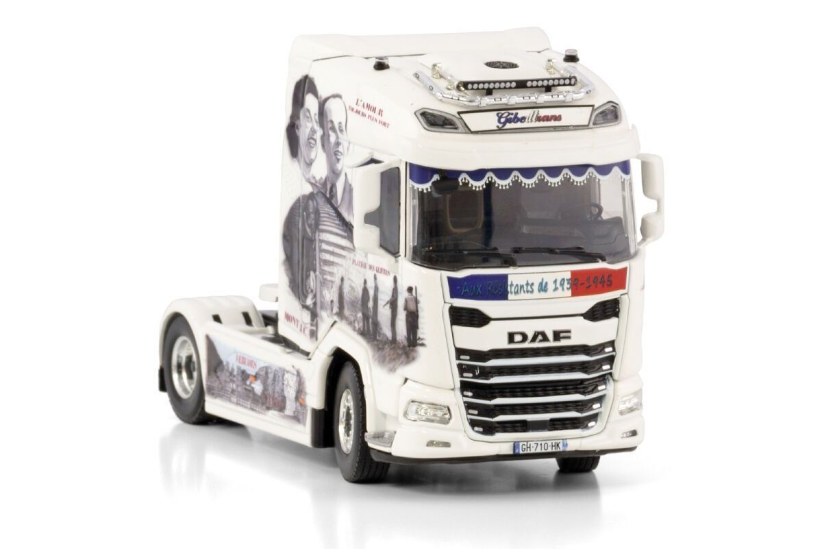 WSI Models Kit di modellismo & Modellini statici: 1:50 WSI DAF XG 4x2 "Giberttrans" – Nuovo e nell'imballaggio originale da Affoltern am Albis venduto da Modellshop-8910