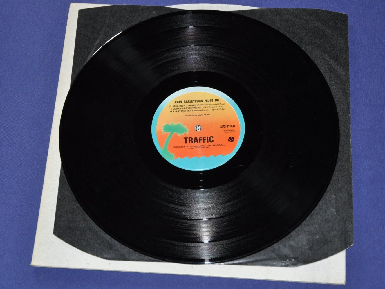 Schallplatten: LP Traffic - John Barleycorn Must Die – Gebraucht aus Boll von Theodora15 5