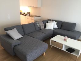 Ecksofa grau top Zustand