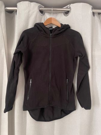 Urban Classics schwarze Fleece Jacke Versand 9.-