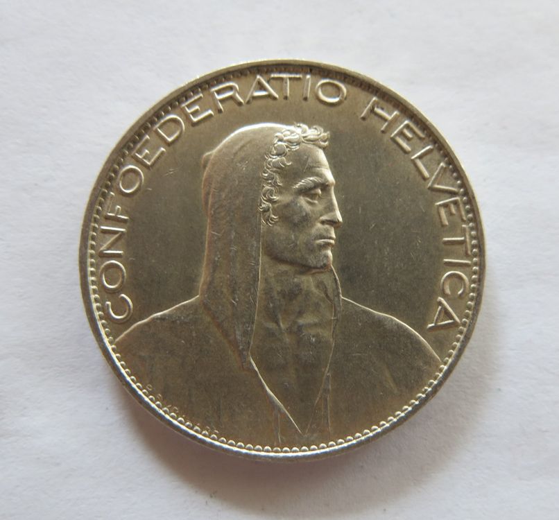 Suisse 5 Francs 1926 B Kaufen auf Ricardo