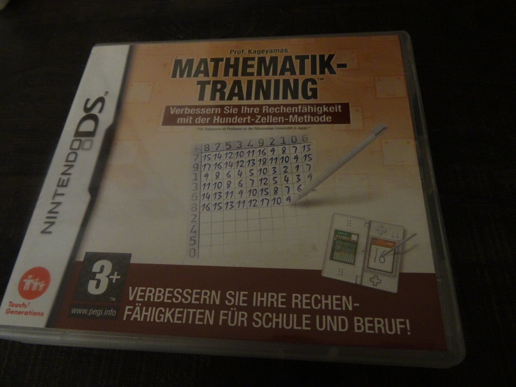 Nintendo Giochi: Prof. Kageyamas Mathemaitk-Training DS – Usato da Olten venduto da Disc-Ausverkauf