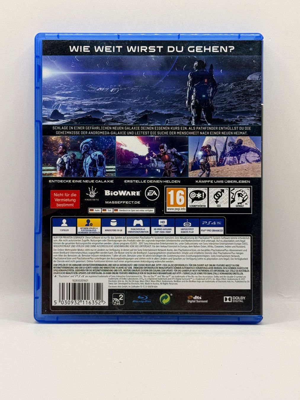 Giochi: Mass Effect Andromeda - Playstation 4 - CIB – Usato da Dietikon venduto da gab_qz7y 1