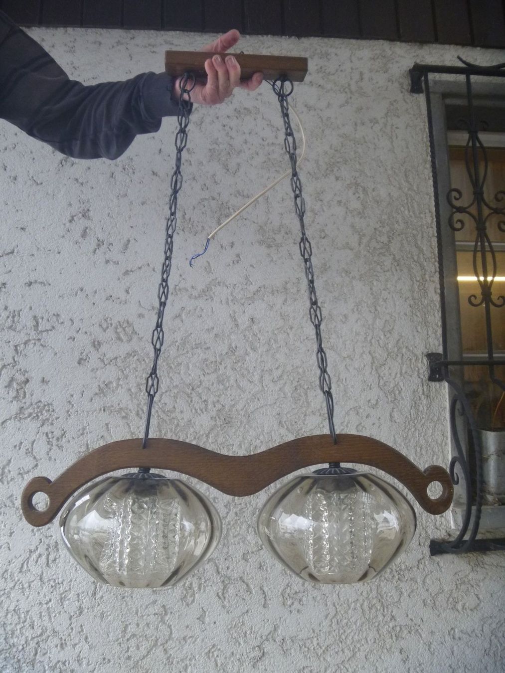 Lampade: rustikale heimelige Deckenlampe – Usato da Rüti ZH venduto da baumchen