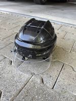 Eishockeyhelm Bauer schwarz mit Visier gebraucht
