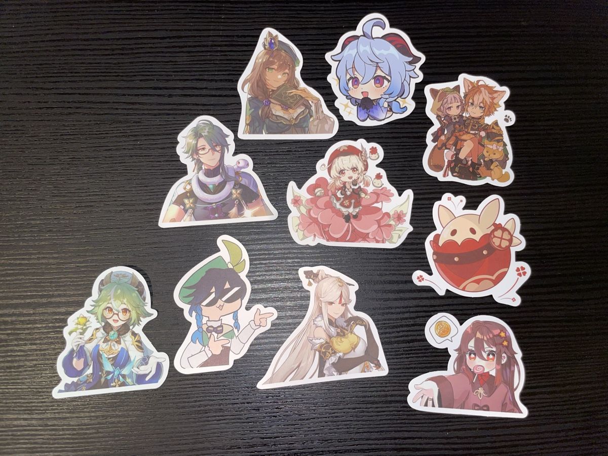 Aufkleber: Genshin Impact Sticker 50Stk. – Gebraucht aus Glattfelden von Aura_X 2