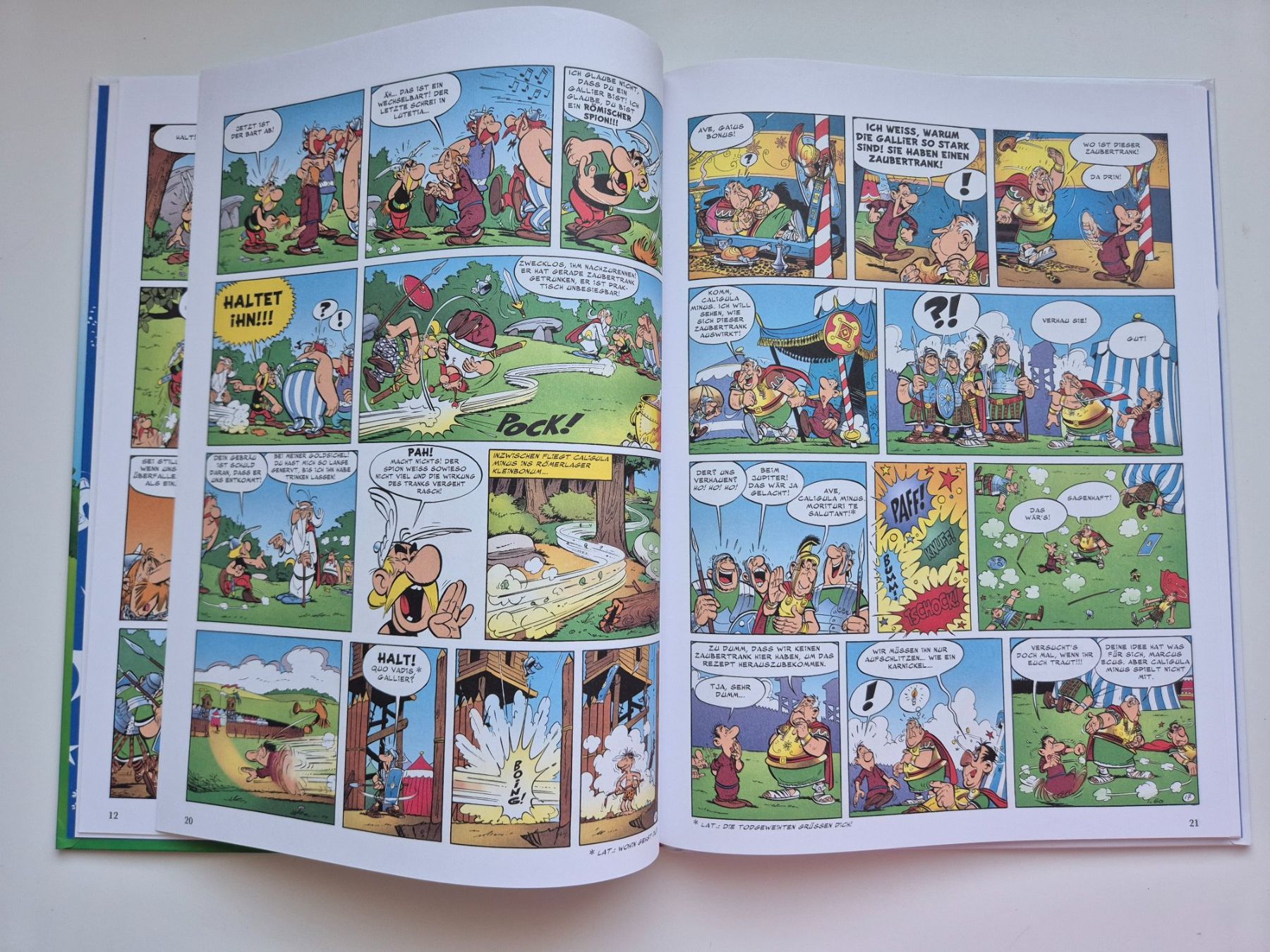 Fumetti: ASTERIX der Gallier -  Band 01 – Usato da Niederweningen venduto da Obson 4