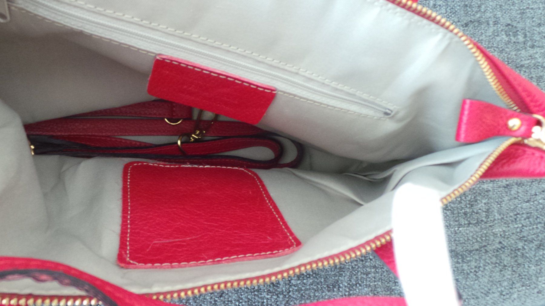 Sacs: Ledertasche rot - Shopper – D'occasion à Muttenz par einfach-schoen 3