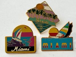 3 Pin Miami USA