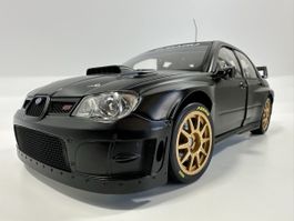 Subaru Impreza WRC07 1:18 mattschwarz, limitiert, SUN STAR