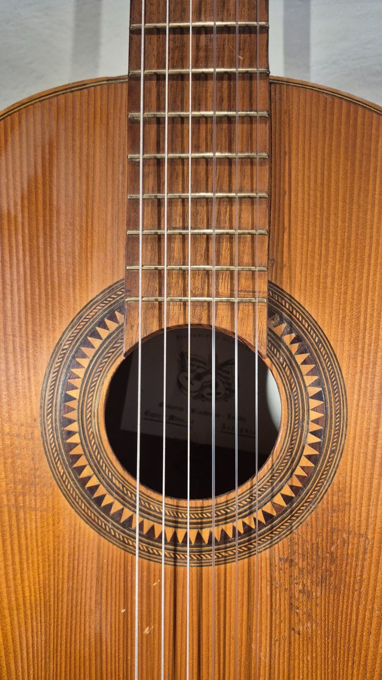 Strumenti musicali: Akustik Gitarre Mariano Biu 1950er – Usato da Winterthur venduto da NorrSydGuitars 5