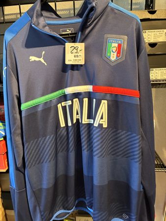 Puma Trainingsjacke Italia Herren XXL neu mit Etikett