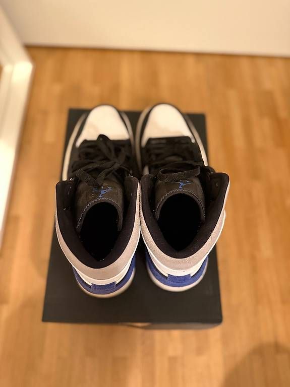 Jordan Scarpe da uomo: Air Jordan 1 Mid SE Royal Black Toe – Usato da Bussigny venduto da jam_kd2f 2