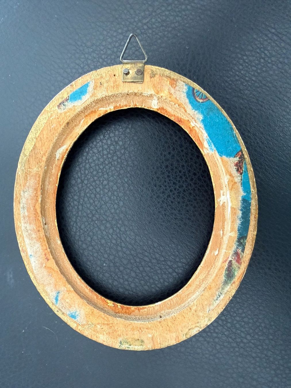 Bilderrahmen: Bilderrahmen Holz  oval  ohne Glas – Gebraucht aus Subingen von ArtBead 2