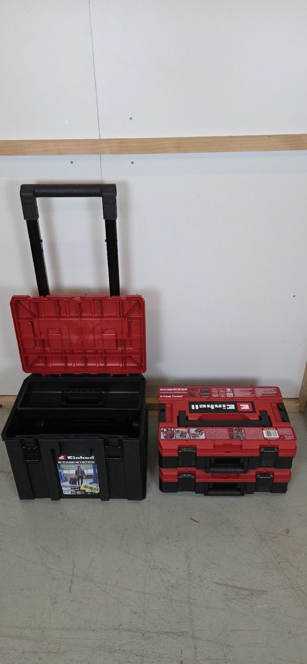 Einhell Charriots de déplacement: Einhell E-Case Tower 3-tlg. Koffersystem mit Trolley – Neuf (Voir description) à Küssnacht am Rigi par _DealFactory_