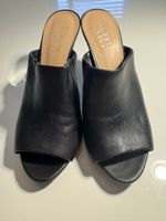 Elegante Leder-Mules von Franco Sarto – Schwarz – Gr. 39