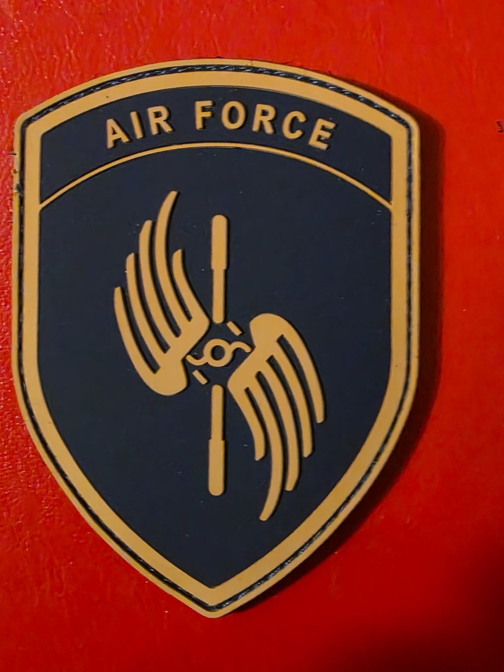 Placchette & Badge: Luftwaffe Abzeichen Badge Air Force Pvc Klett neu – Nuovo (secondo la descrizione) da Nyon venduto da freetoys08