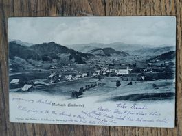 Alte PK / Marbach LU Südseite - Gelaufen 1903