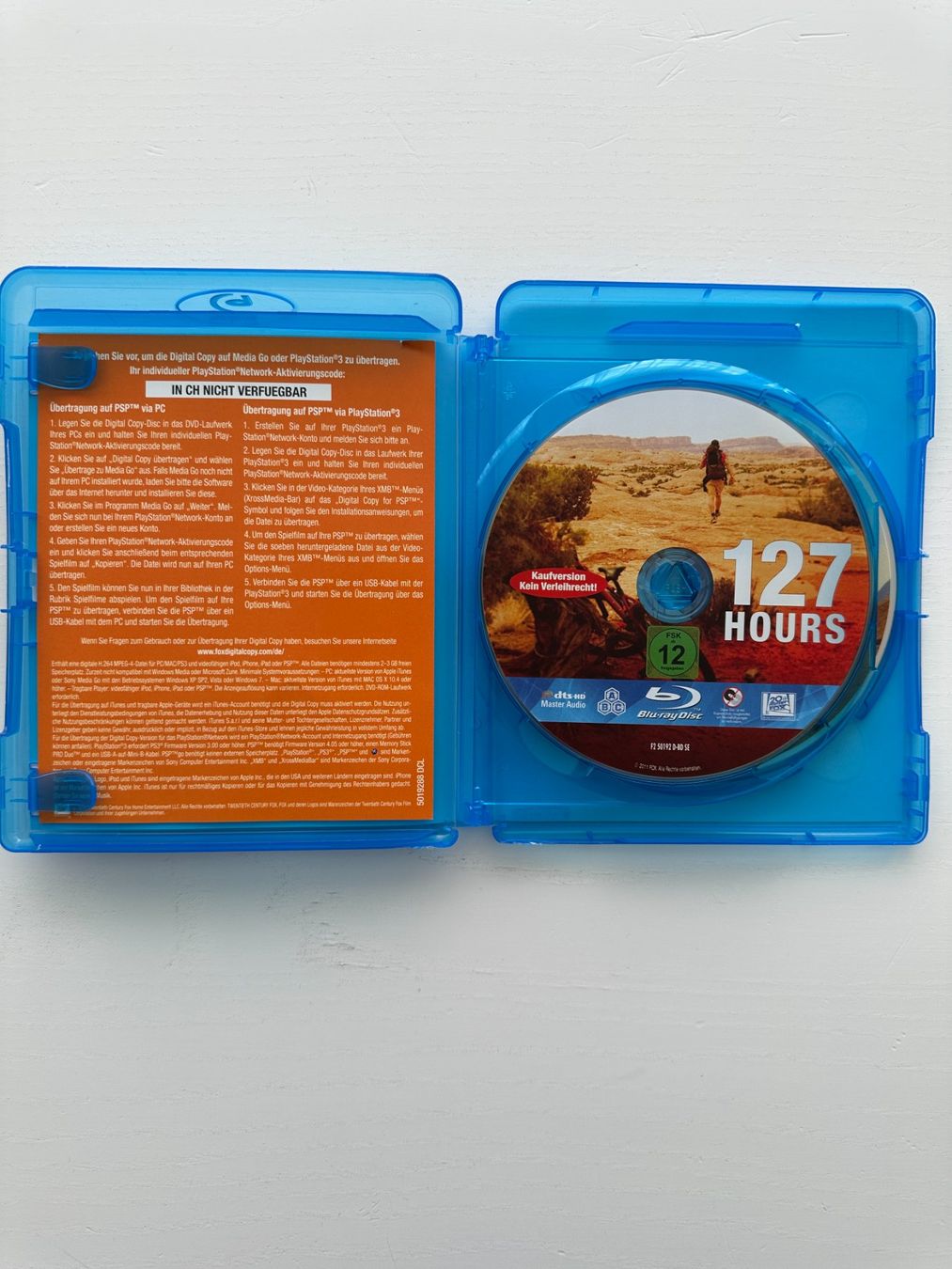 Tutti i DVDs: 127 Hours (Blue-ray + DVD) – Nuovo (secondo la descrizione) da Nottwil venduto da grabi77 2