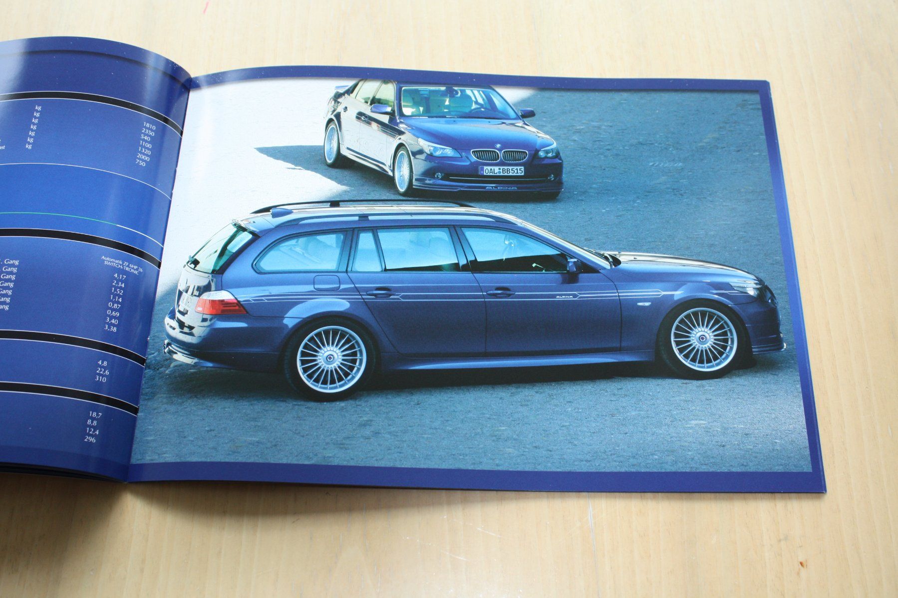 Alpina Documenti: Alpina Prestige Prospekt 2007 – Usato da Wikon venduto da erwin400 6