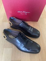 Salvatore Ferragamo - Brady Derby Shoes - Black Calf leather