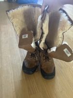 UGG Winterstiefel braun mit Lammfell gefüttert gebraucht