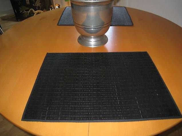 Tavoli: 6 sets de table noirs style japonais – Usato da Lausanne venduto da app_9rmq 1
