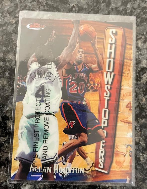 NBA Allan Houston Showstoppers Refractor Card | Kaufen auf Ricardo