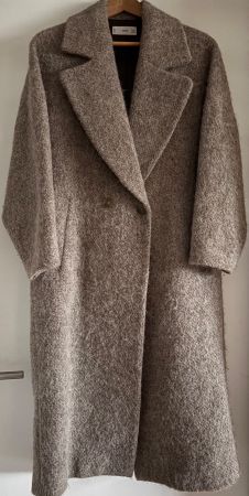 Wintermantel Beige S
