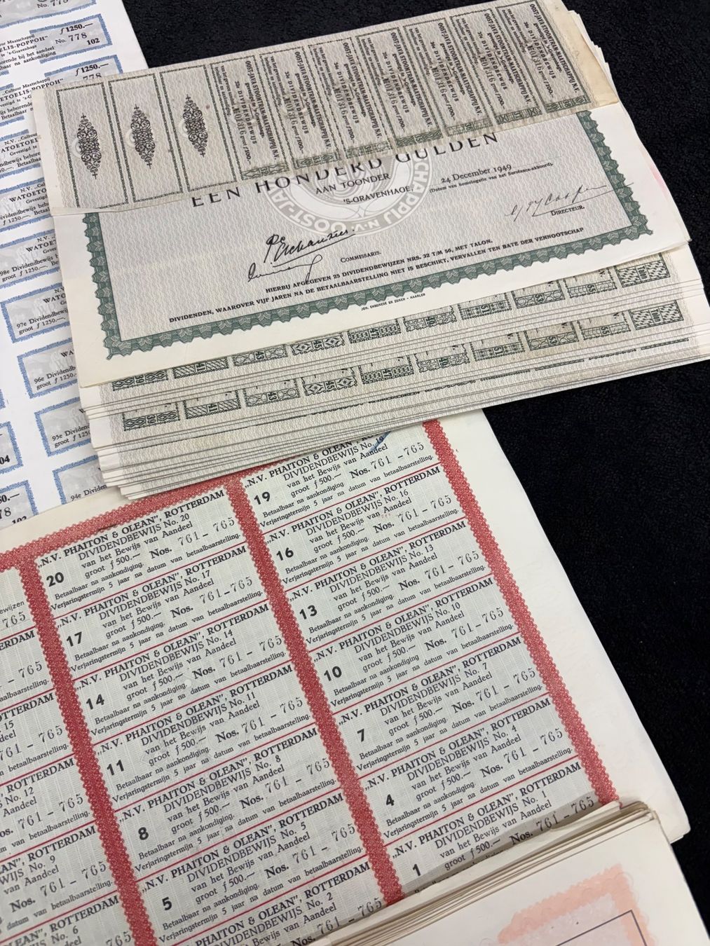 Documenti: Niederländische Wertpapiere – Usato da Bern venduto da pasc62 2