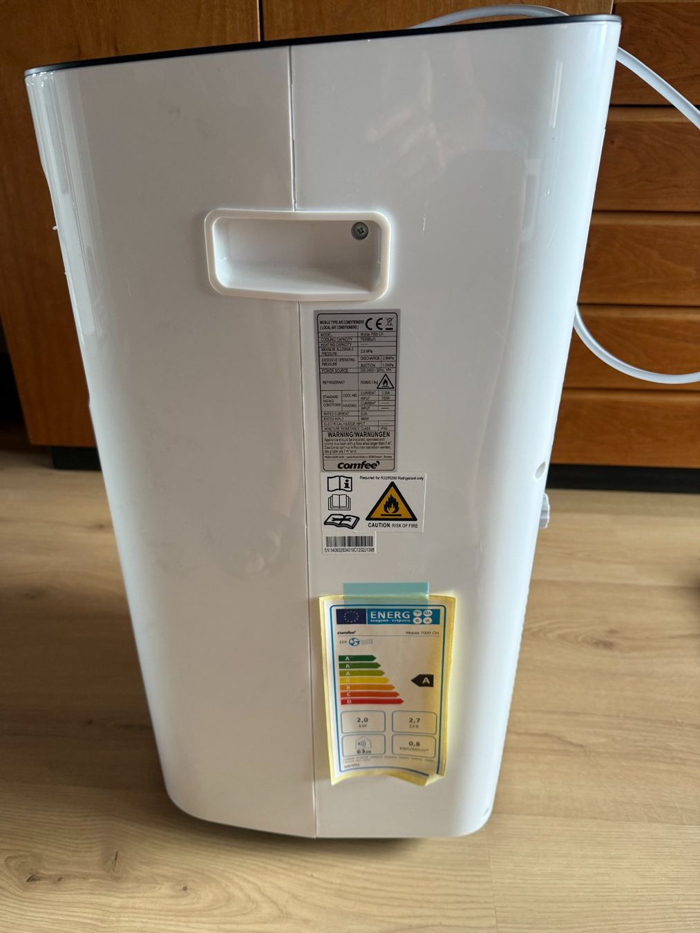 Climatiseurs: Mobile Klimagerät Comfee Mobile 7000 CH weiss – D'occasion à Niederlenz par Waedi43 1