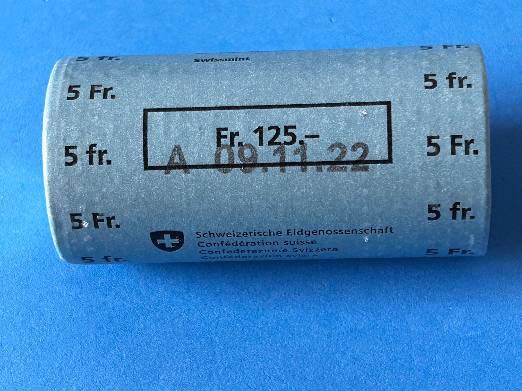 Tutti le monete: 5 Francs / Franken 2022 UNC from coin roll – Nuovo (secondo la descrizione) da Corcelles NE venduto da AJKader 5
