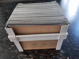 Hängeregister mit oder ohne Rahmen